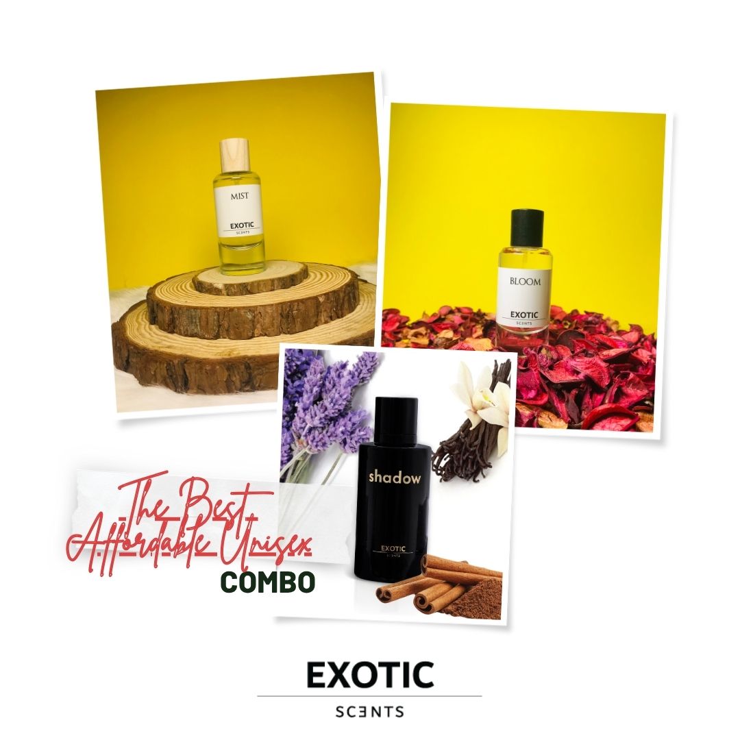 MIST, BLOOM & SHADOW COMBO- The Best Affordable Unisex Trio