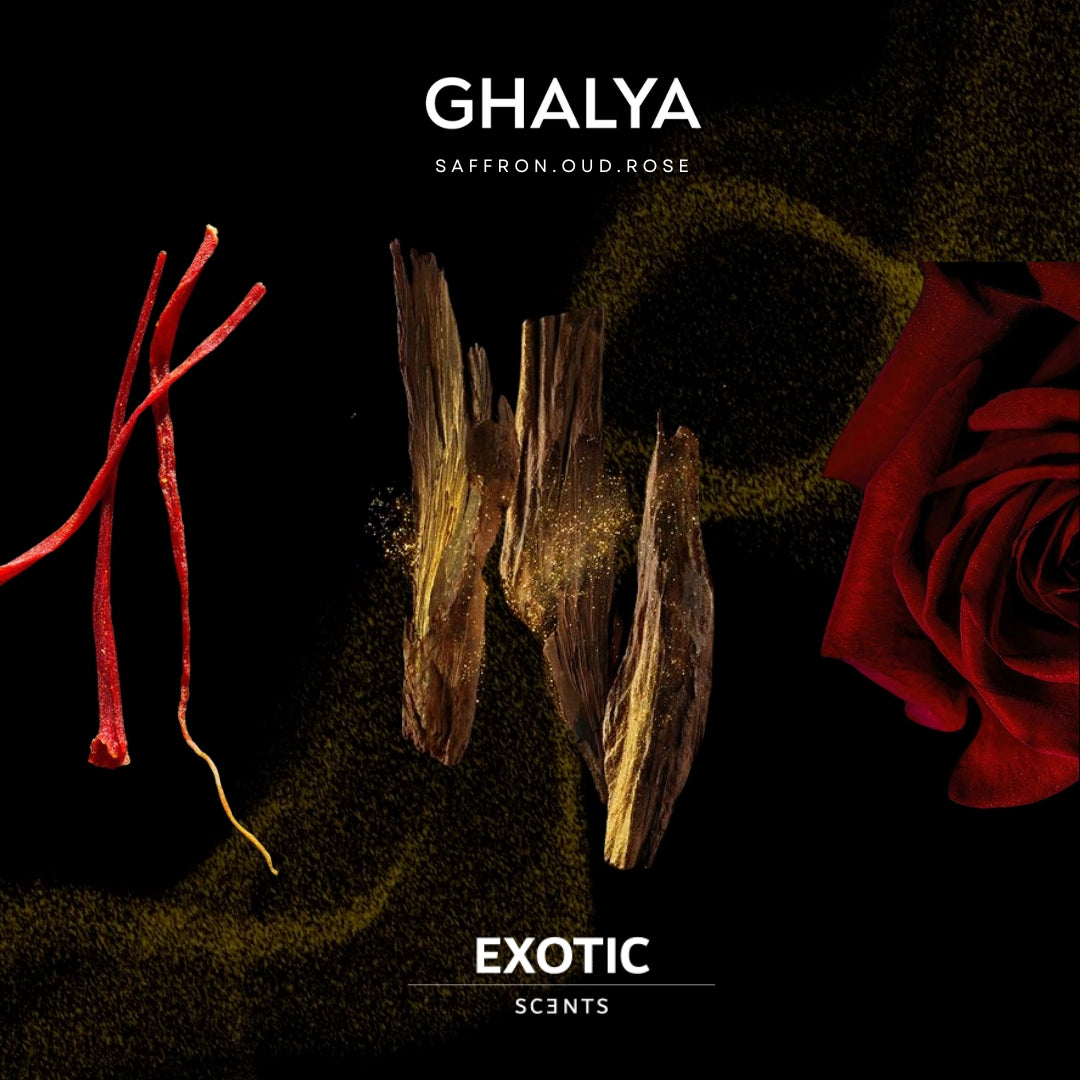 GHALYA: Luxury Floral Woody Fragrance