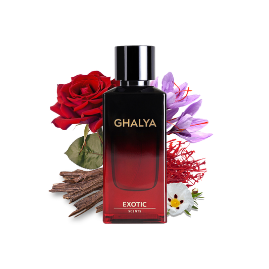 GHALYA: Luxury Floral Woody Fragrance