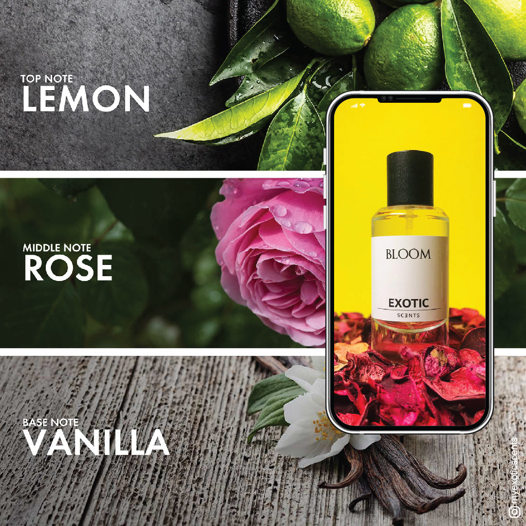 BLOOM: Fruity Floral Fragrance - Exotic Scents